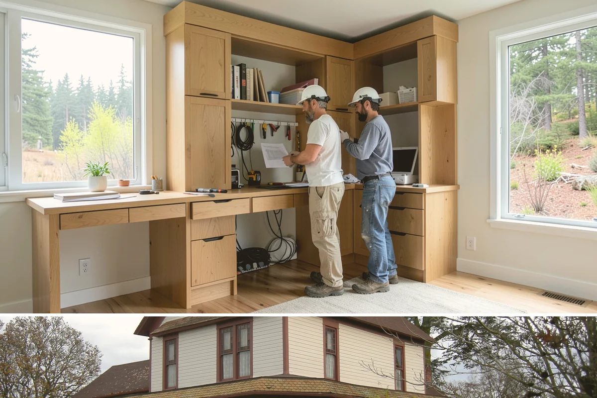 Custom Cabinetry in Sumner, Pierce County, WA - Ordering custom cabinetry in the off-season reserves shop time so pieces are ready for a spring or summer installation.