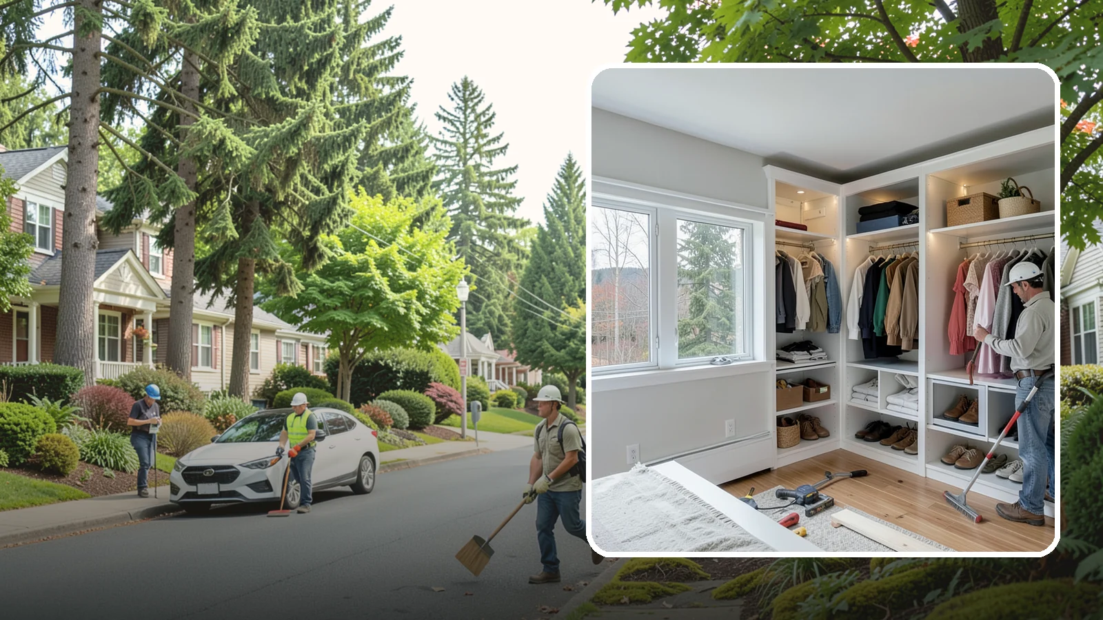 Custom Closet Construction in Beaux Arts Village, King County, WA - We build fully custom closets tailored to your wardrobe, your space, and how you actually live.