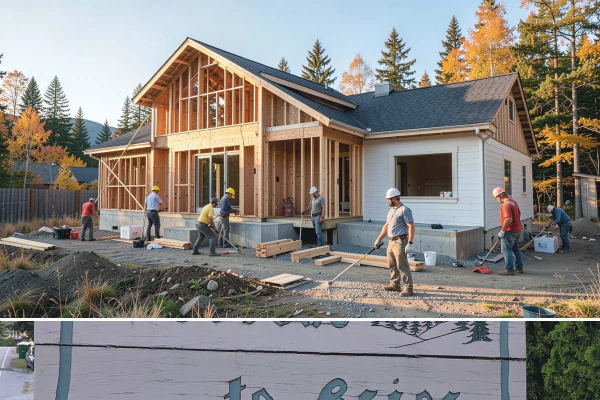 Custom Closet Construction in Brier, Snohomish County, WA - This interior project is ideal during the rainy PNW months when indoor work keeps progress steady regardless of weather.