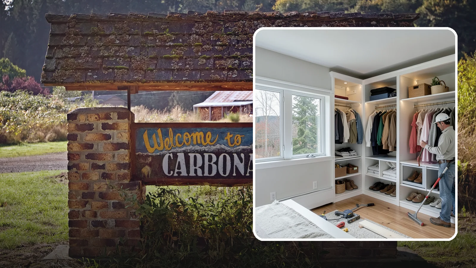 Custom Closet Construction in Carbonado, Pierce County, WA - We build fully custom closets tailored to your wardrobe, your space, and how you actually live.