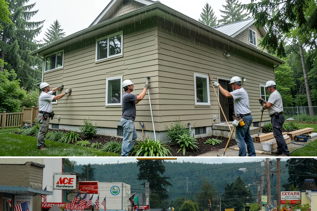 Custom Closet Construction in Carnation, King County, WA - This interior project is ideal during the rainy PNW months when indoor work keeps progress steady regardless of weather.