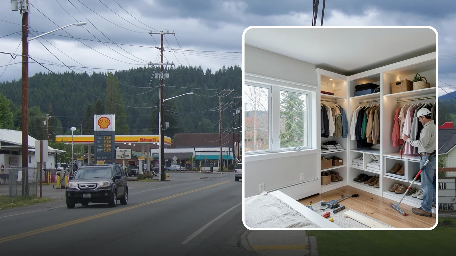 Custom Closet Construction in Granite Falls, Snohomish County, WA - We build fully custom closets tailored to your wardrobe, your space, and how you actually live.