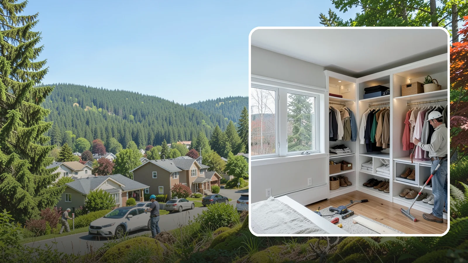 Custom Closet Construction in Index, Snohomish County, WA - We build fully custom closets tailored to your wardrobe, your space, and how you actually live.