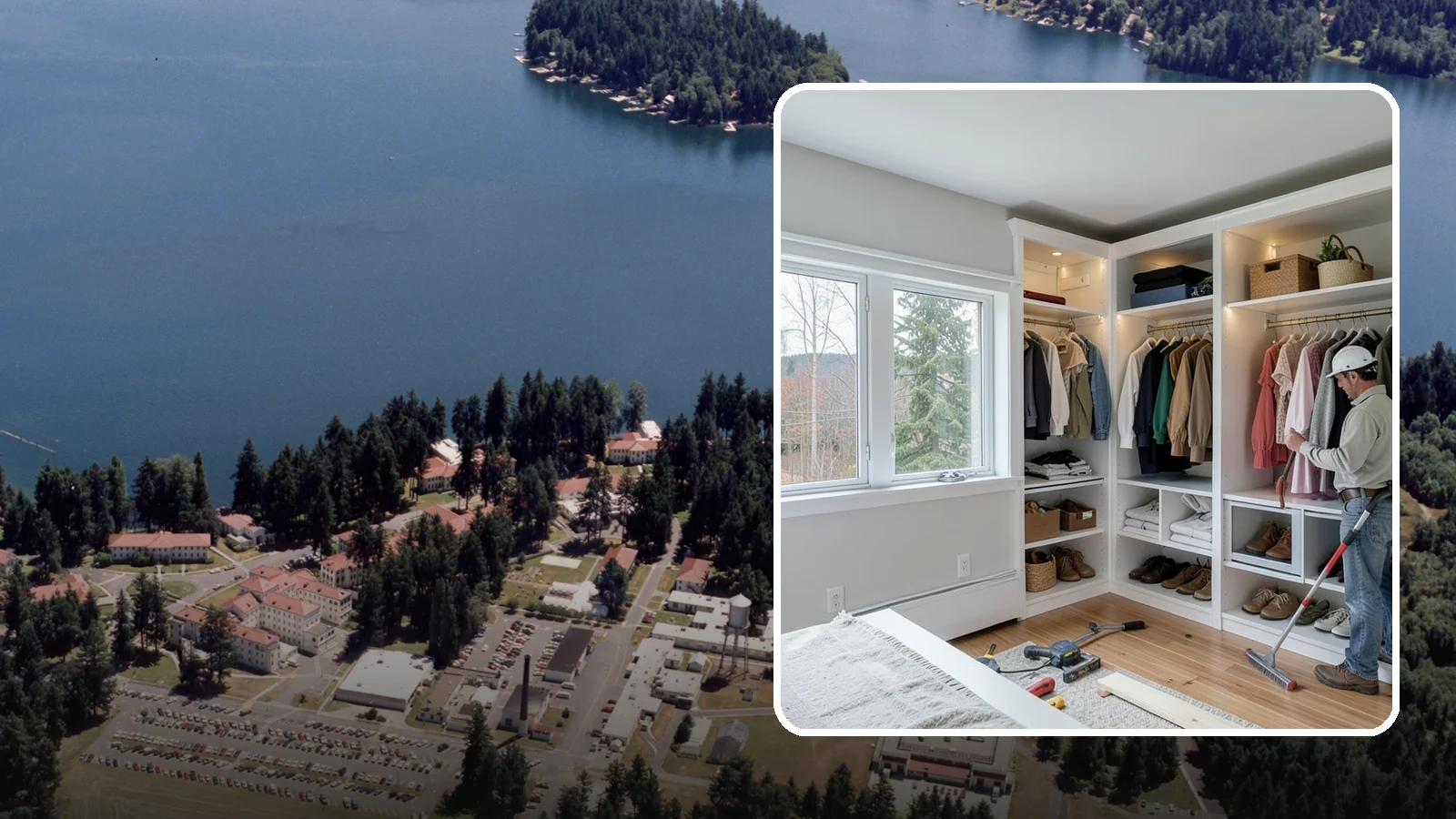 Custom Closet Construction in Lakewood, Pierce County, WA - We build fully custom closets tailored to your wardrobe, your space, and how you actually live.
