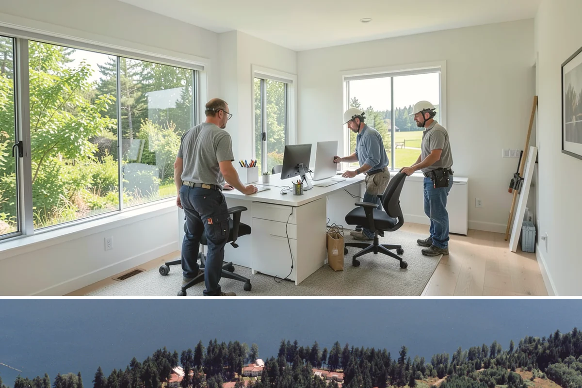 Custom Closet Construction in Lakewood, Pierce County, WA - This interior project is ideal during the rainy PNW months when indoor work keeps progress steady regardless of weather.