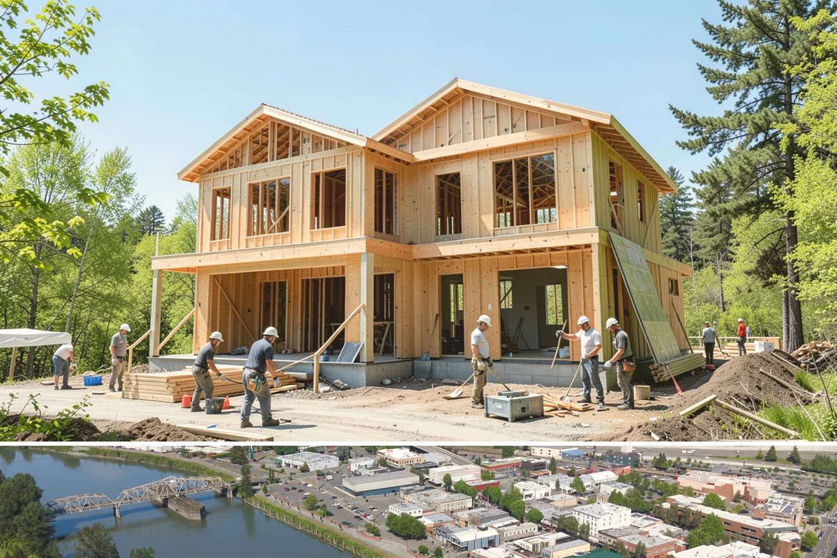 Custom Closet Construction in Mount Vernon, Skagit County, WA - This interior project is ideal during the rainy PNW months when indoor work keeps progress steady regardless of weather.