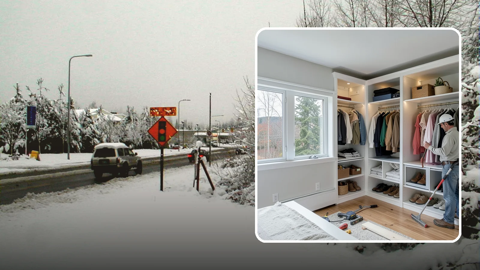 Custom Closet Construction in Newcastle, King County, WA - We build fully custom closets tailored to your wardrobe, your space, and how you actually live.