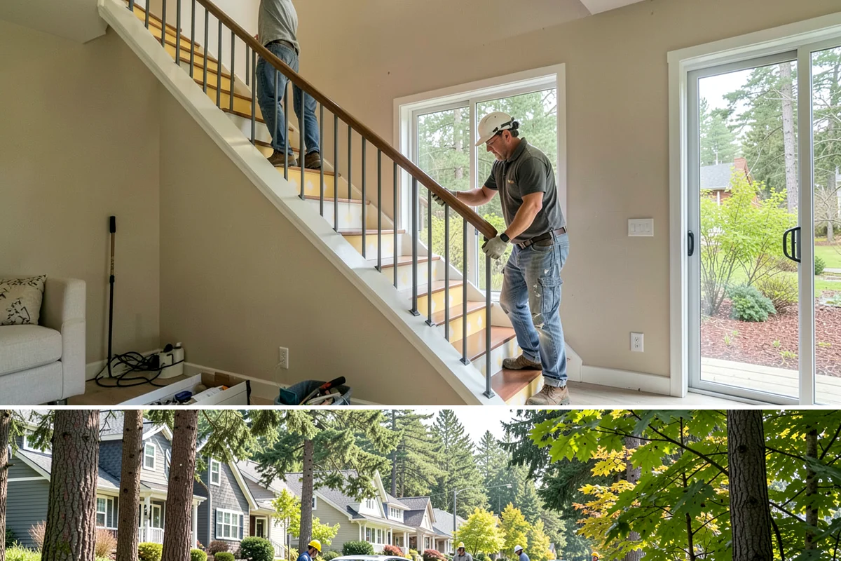 Custom Closet Construction in Normandy Park, King County, WA - This interior project is ideal during the rainy PNW months when indoor work keeps progress steady regardless of weather.