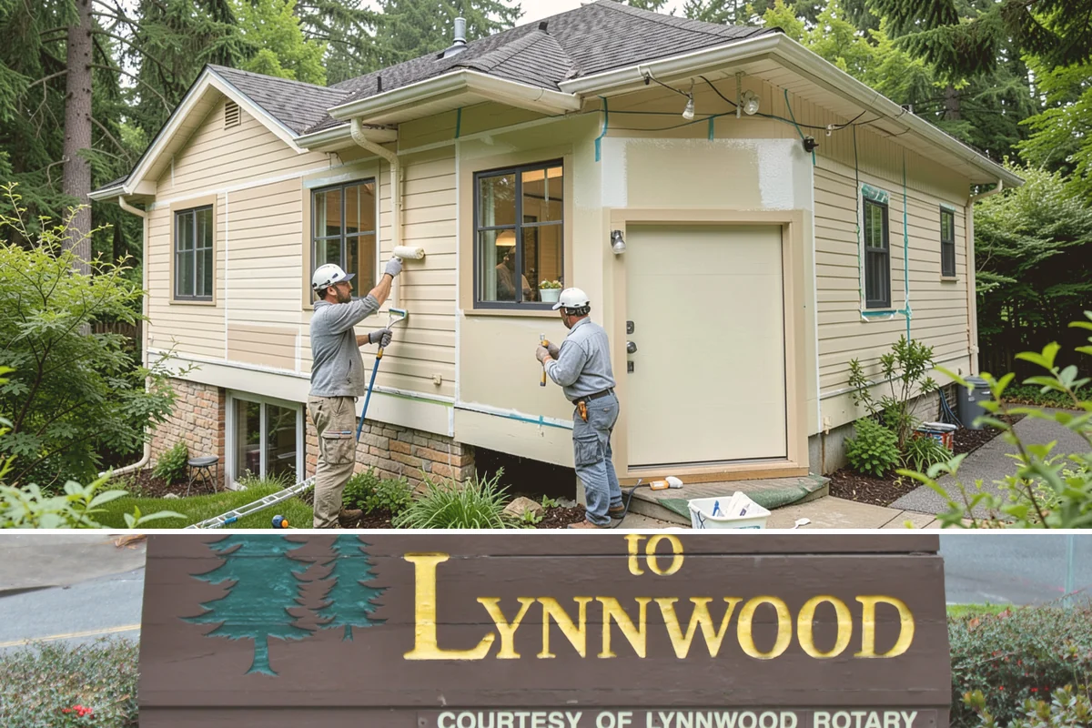 Custom Desk Construction in Lynnwood, Snohomish County, WA - Building a home-office desk is indoor work available year-round.