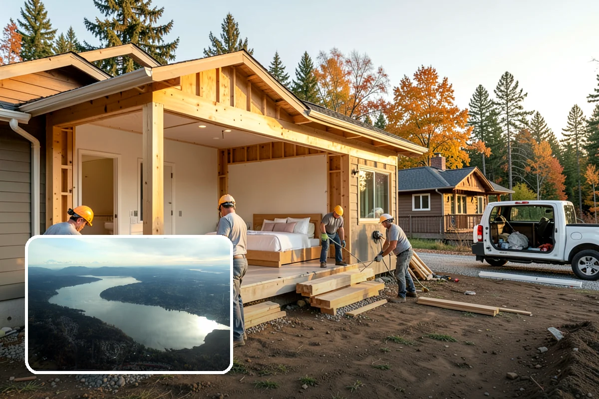 Custom Desk Construction in Sammamish, King County, WA - A work surface tailored to your tasks and space