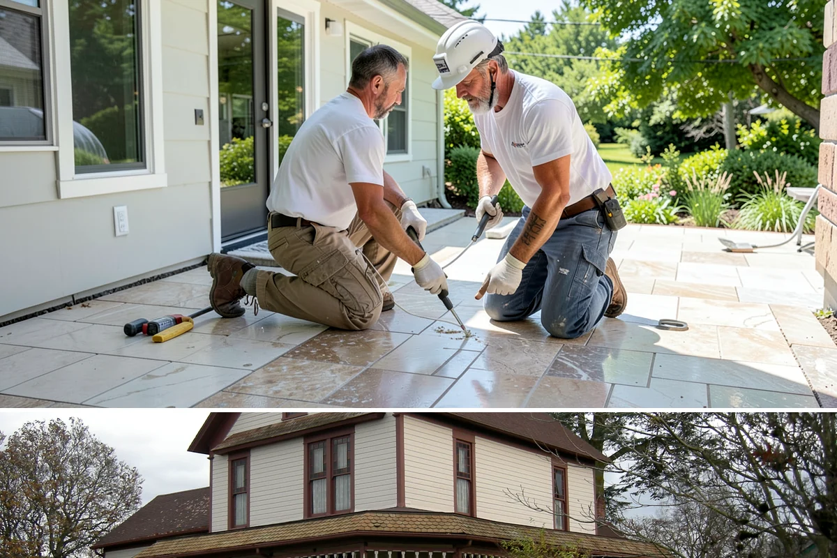 Custom Desk Construction in Sumner, Pierce County, WA - Building a home-office desk is indoor work available year-round.