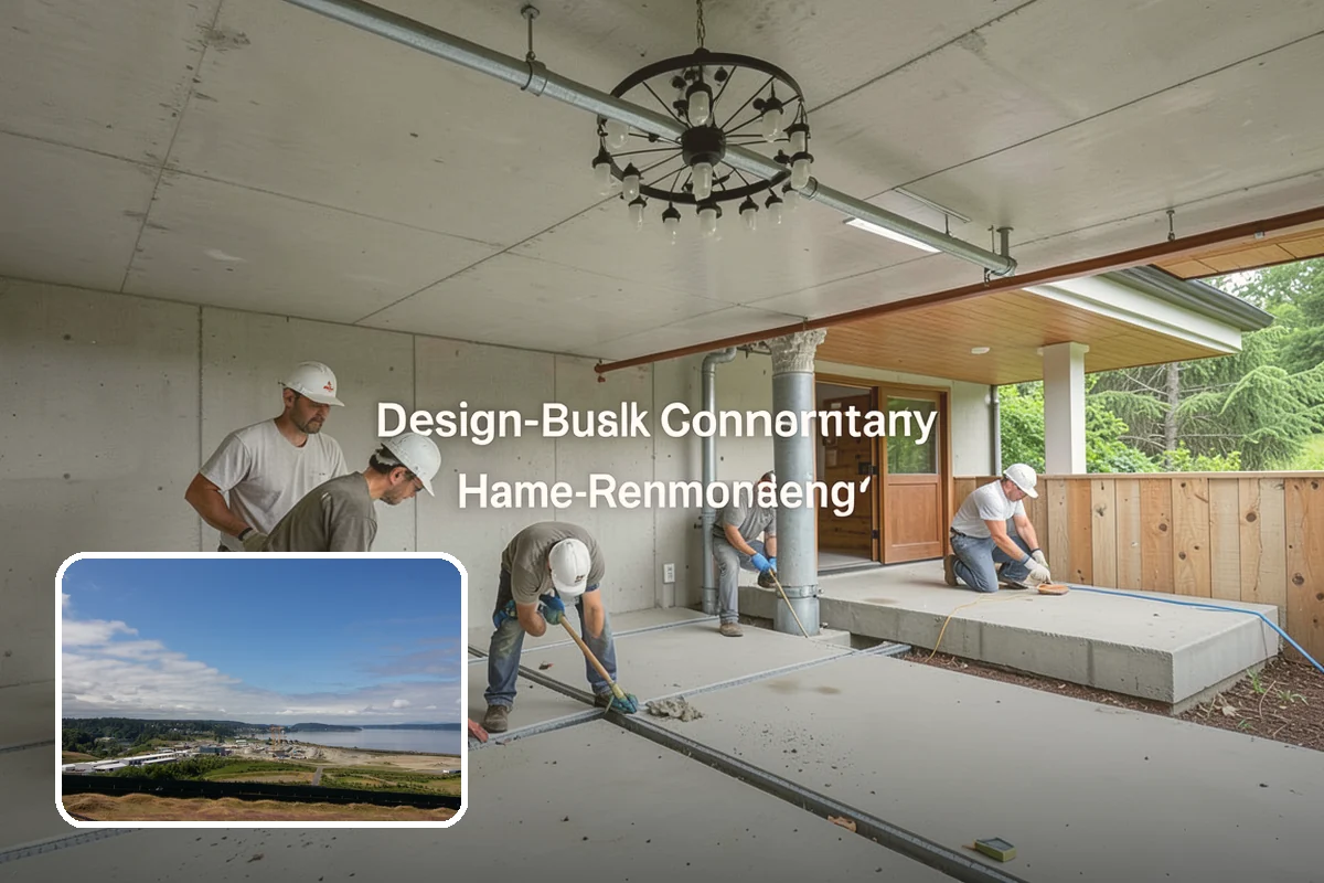Custom Desk Construction in University Place, Pierce County, WA - A work surface tailored to your tasks and space