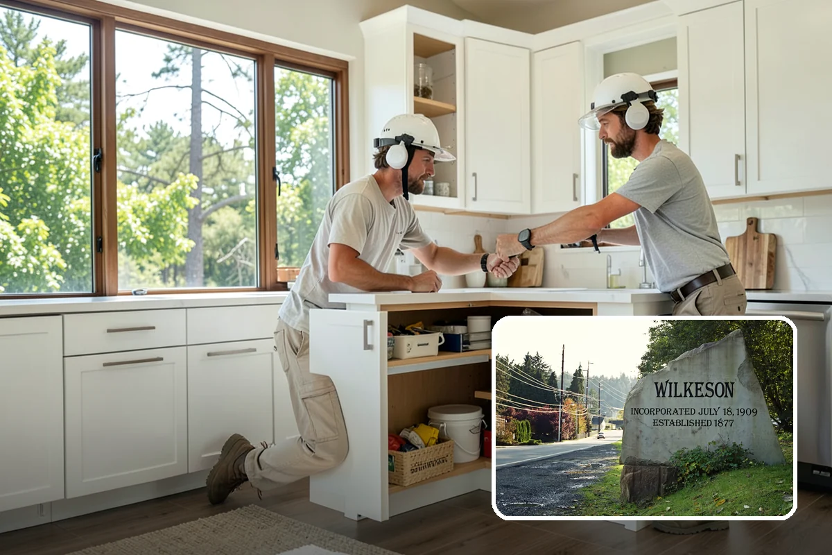Custom Desk Construction in Wilkeson, Pierce County, WA - A work surface tailored to your tasks and space