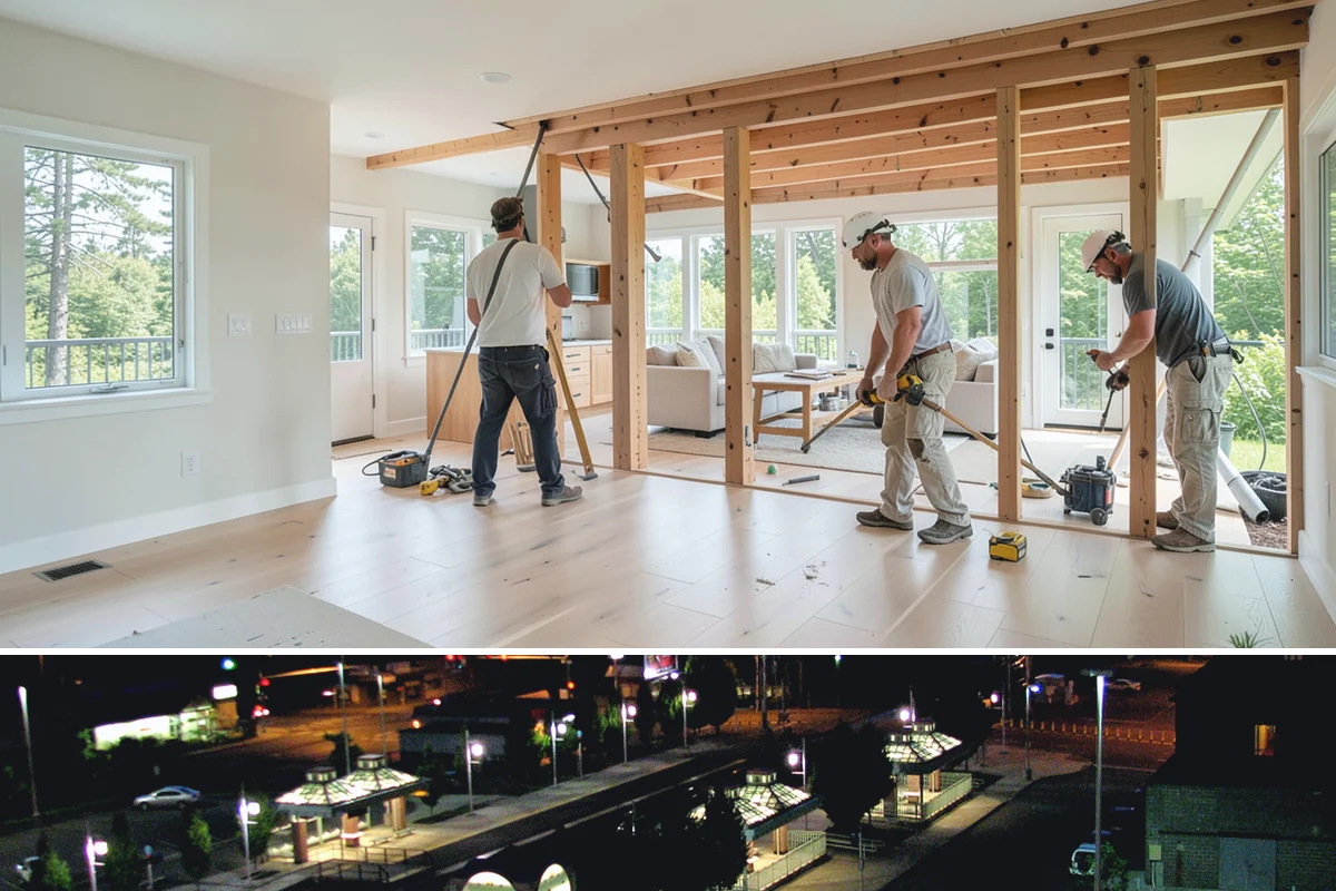 Custom Furniture Building in Auburn, King County, WA - Custom furniture is built in the shop and installed year-round regardless of weather.