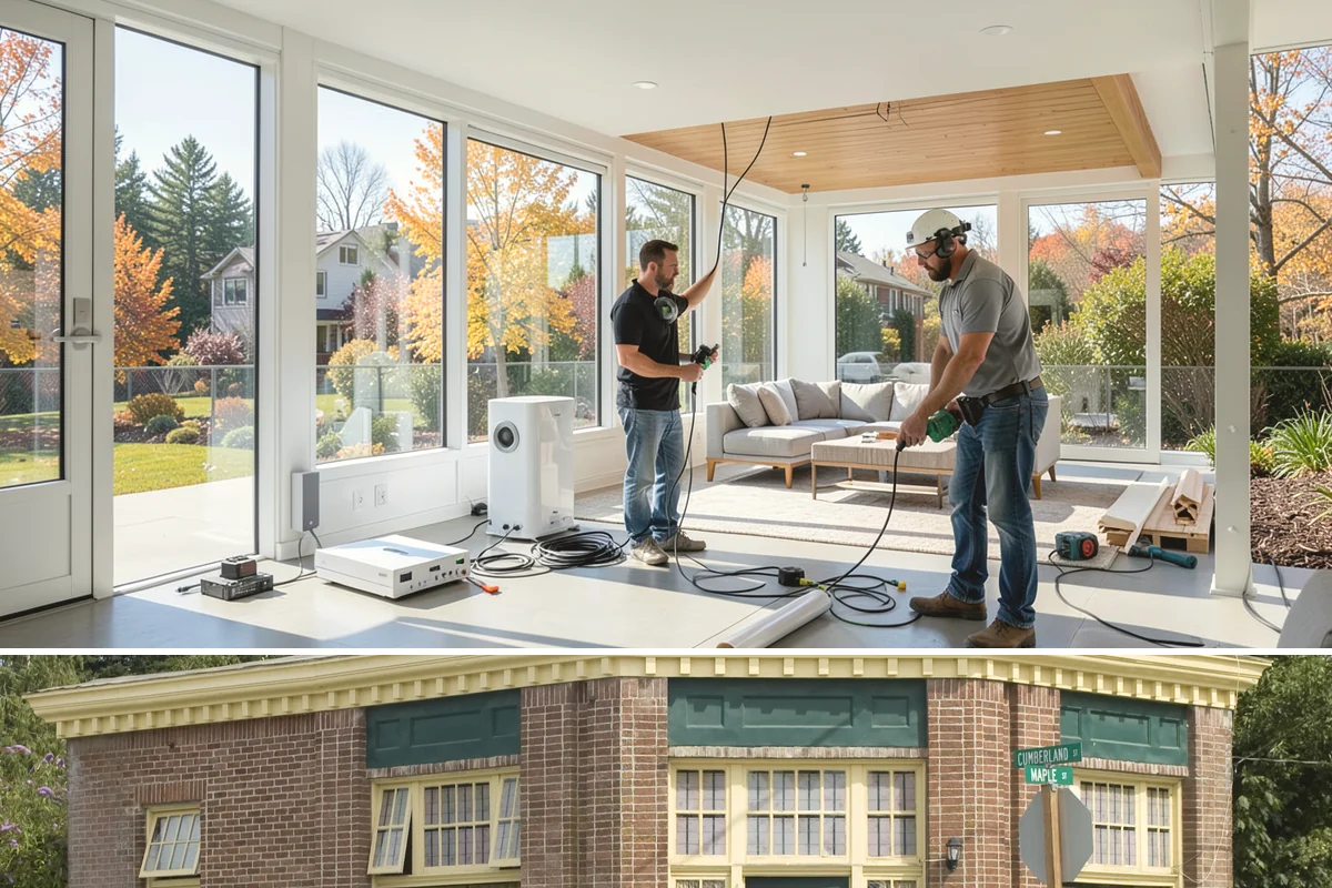 Custom Furniture Building in Hamilton, Skagit County, WA - Custom furniture is built in the shop and installed year-round regardless of weather.