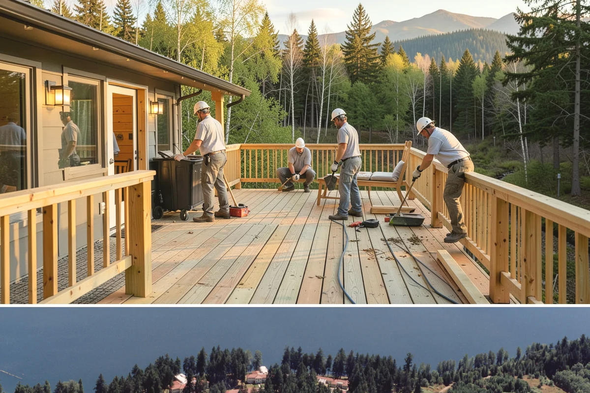 Custom Furniture Building in Lakewood, Pierce County, WA - Custom furniture is built in the shop and installed year-round regardless of weather.