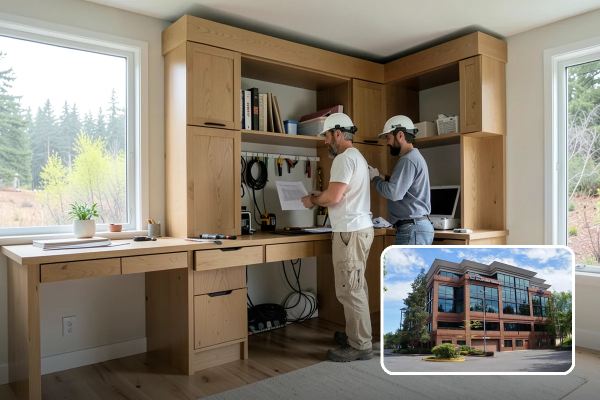 Custom Furniture Building in Mountlake Terrace, Snohomish County, WA - Exact dimensions and style you can't buy off the shelf