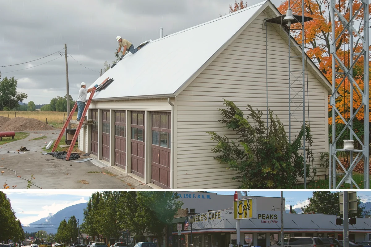 Custom Furniture Building in North Bend, King County, WA - Custom furniture is built in the shop and installed year-round regardless of weather.