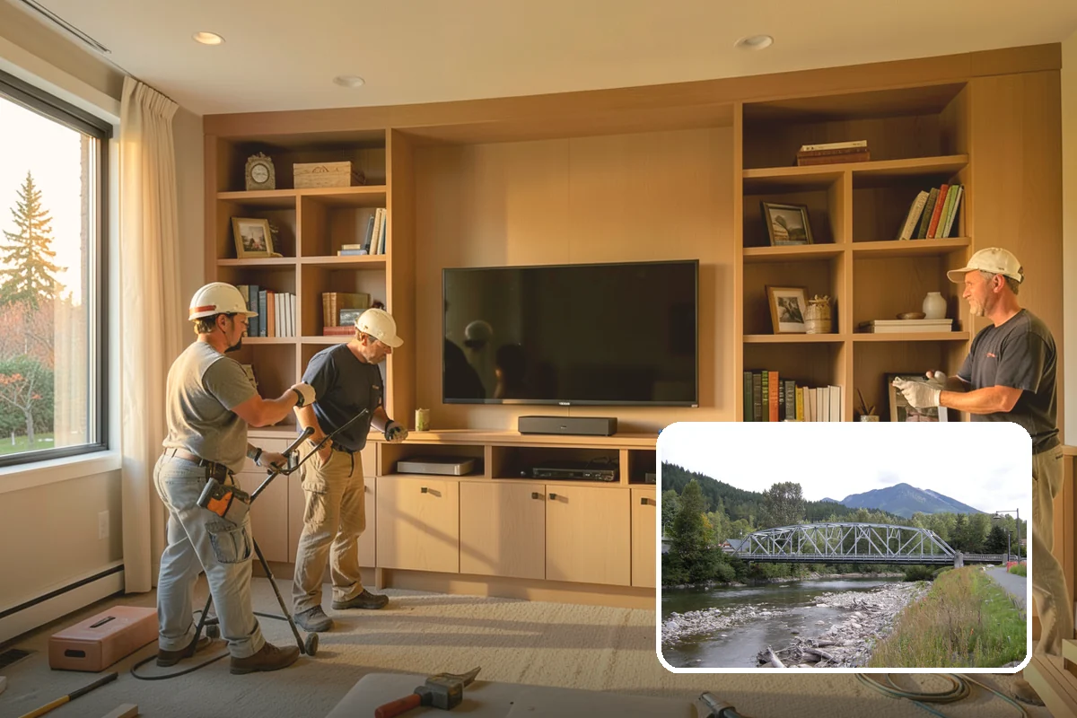 Custom Furniture Building in Skykomish, King County, WA - Exact dimensions and style you can't buy off the shelf
