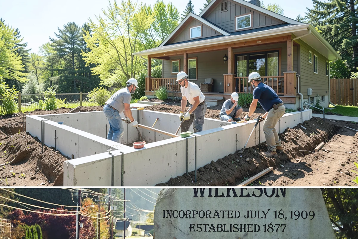 Custom Furniture Building in Wilkeson, Pierce County, WA - Custom furniture is built in the shop and installed year-round regardless of weather.