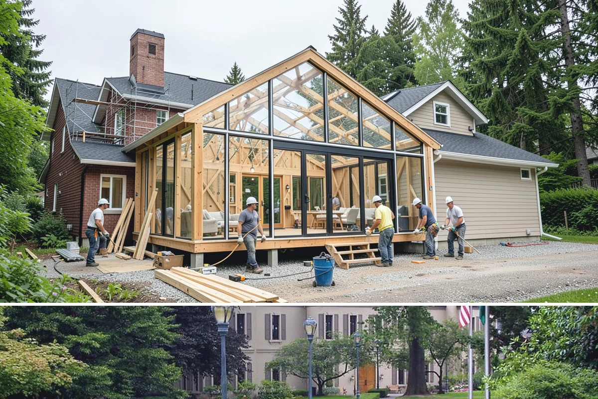 Custom Furniture Building in Woodinville, King County, WA - Custom furniture is built in the shop and installed year-round regardless of weather.