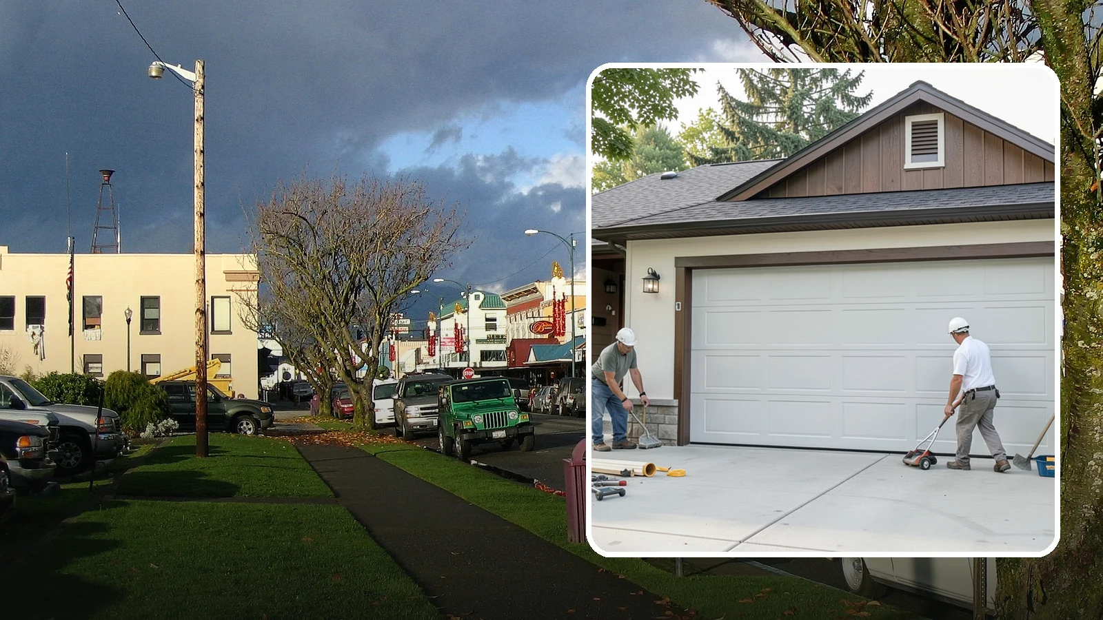 Custom Garage Door Installation in Arlington, Snohomish County, WA - Designing and installing a custom garage door built to your exact size, material, and style specifications.