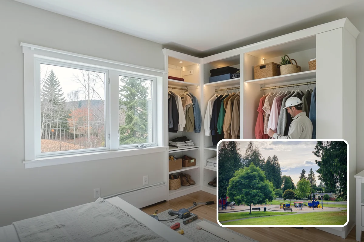 Custom Garage Door Installation in Bonney Lake, Pierce County, WA - Built to your exact size and style