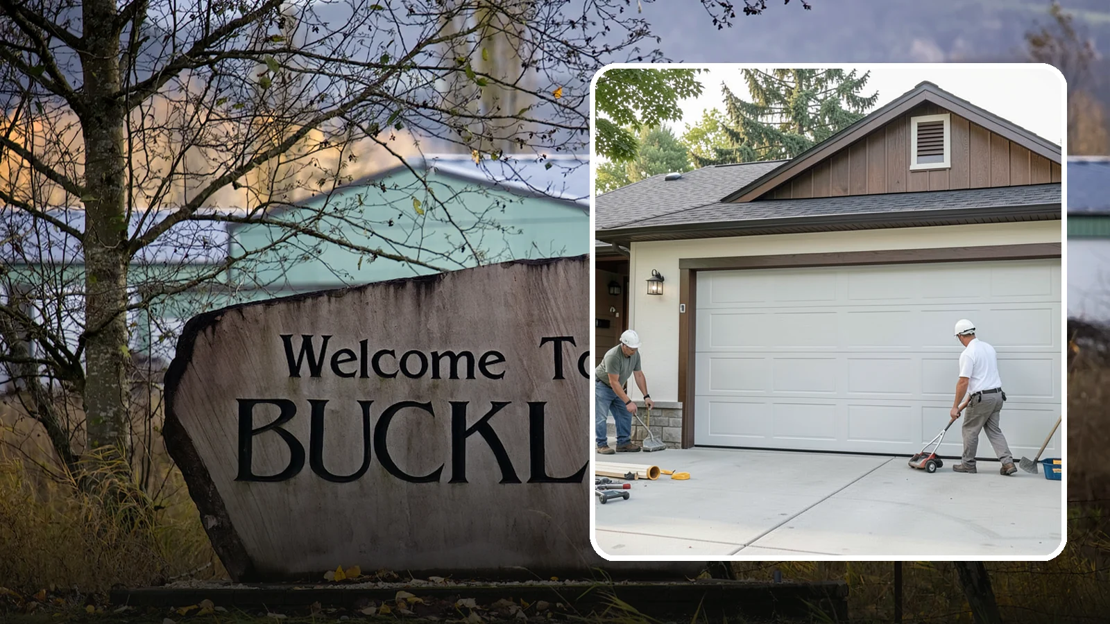 Custom Garage Door Installation in Buckley, Pierce County, WA - Designing and installing a custom garage door built to your exact size, material, and style specifications.
