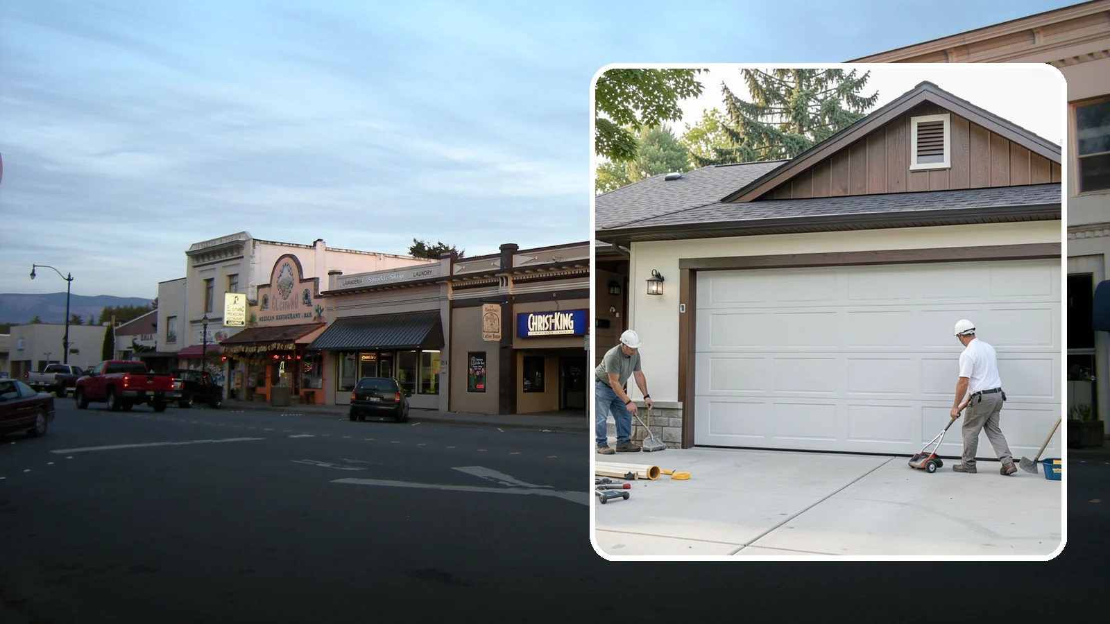 Custom Garage Door Installation in Burlington, Skagit County, WA - Designing and installing a custom garage door built to your exact size, material, and style specifications.
