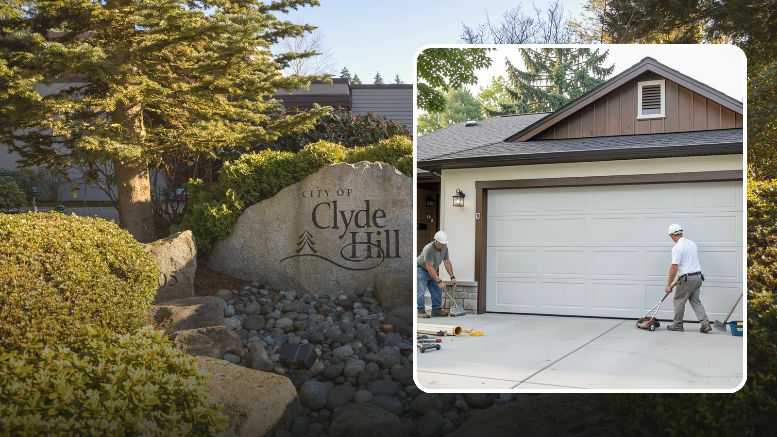 Custom Garage Door Installation in Clyde Hill, King County, WA - Designing and installing a custom garage door built to your exact size, material, and style specifications.