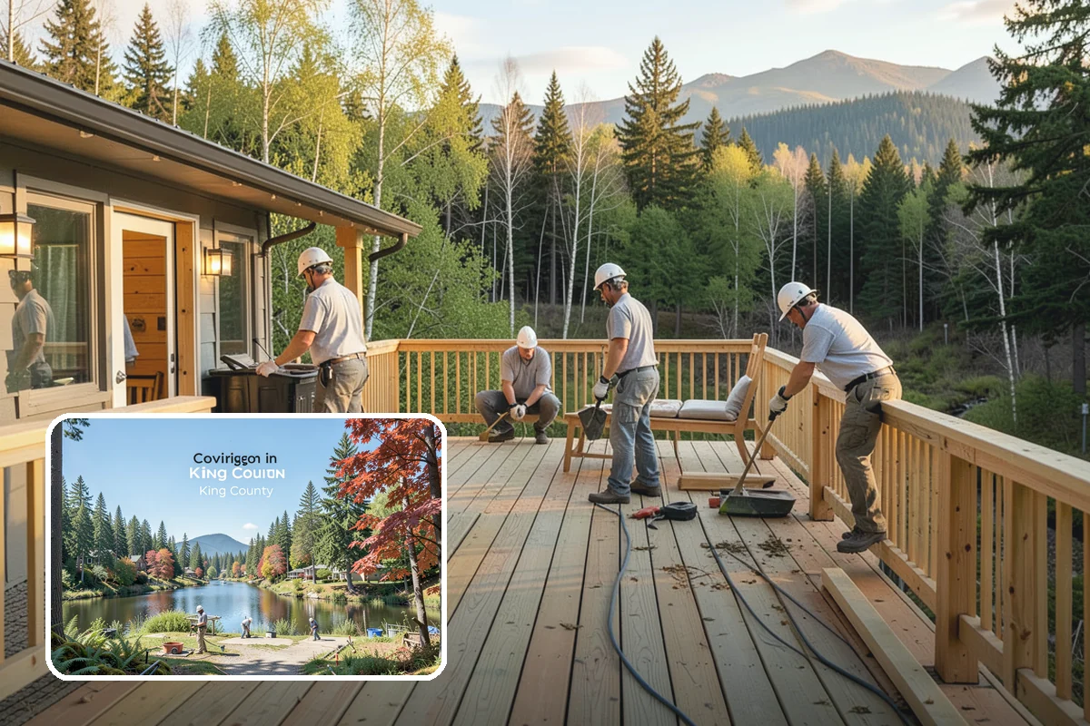 Custom Garage Door Installation in Covington, King County, WA - Built to your exact size and style