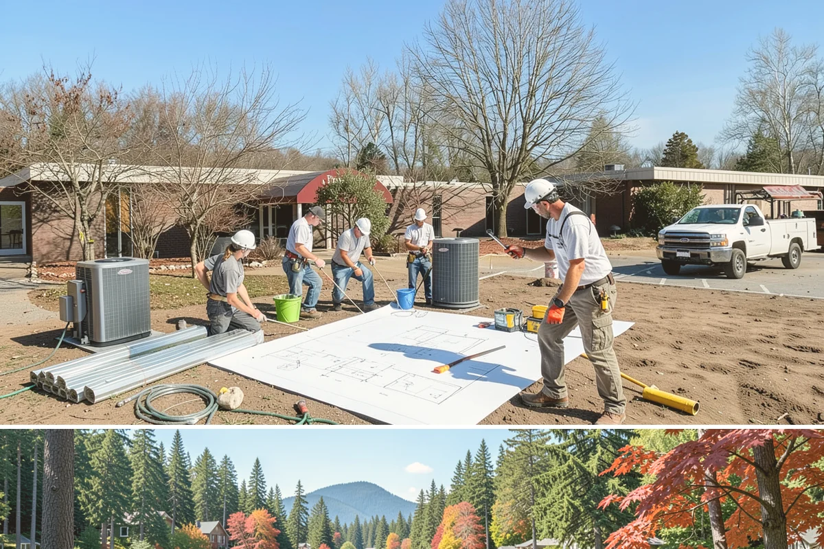Custom Garage Door Installation in Covington, King County, WA - Because custom doors are built to order, plan the lead time so installation lands in a dry stretch when possible.