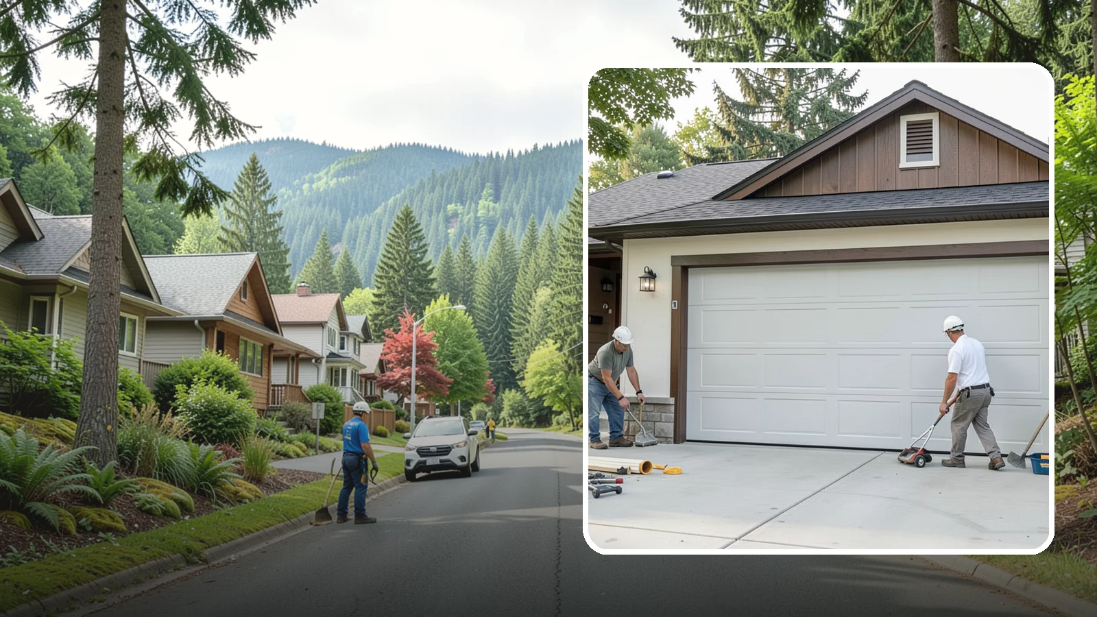 Custom Garage Door Installation in Darrington, Snohomish County, WA - Designing and installing a custom garage door built to your exact size, material, and style specifications.