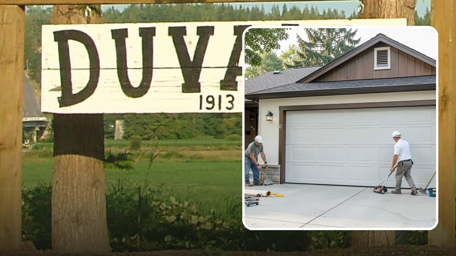 Custom Garage Door Installation in Duvall, King County, WA - Designing and installing a custom garage door built to your exact size, material, and style specifications.