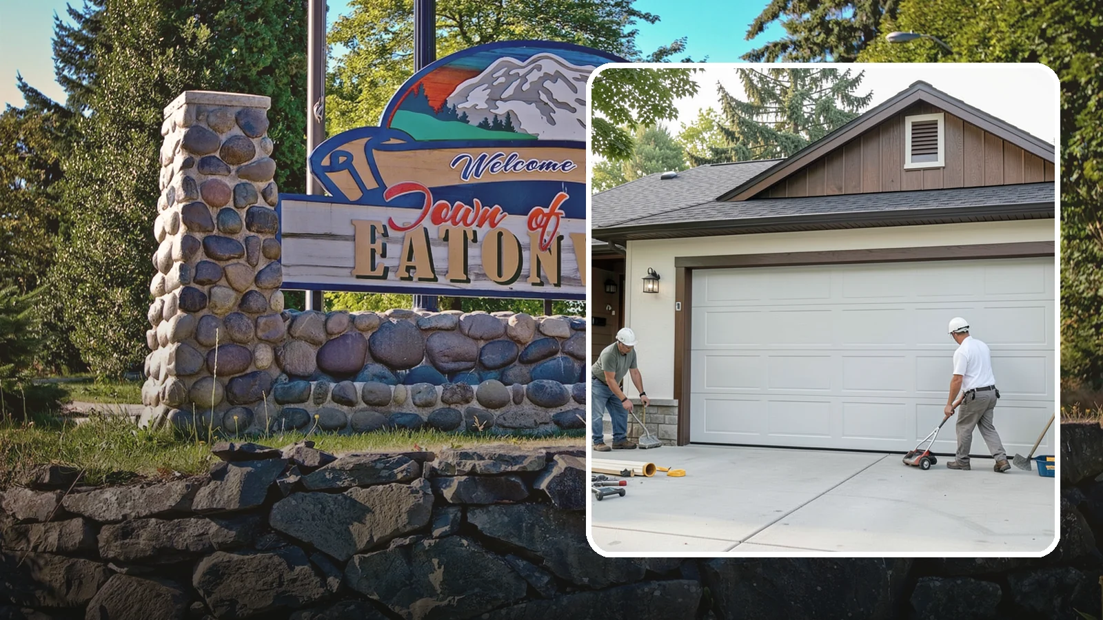 Custom Garage Door Installation in Eatonville, Pierce County, WA - Designing and installing a custom garage door built to your exact size, material, and style specifications.