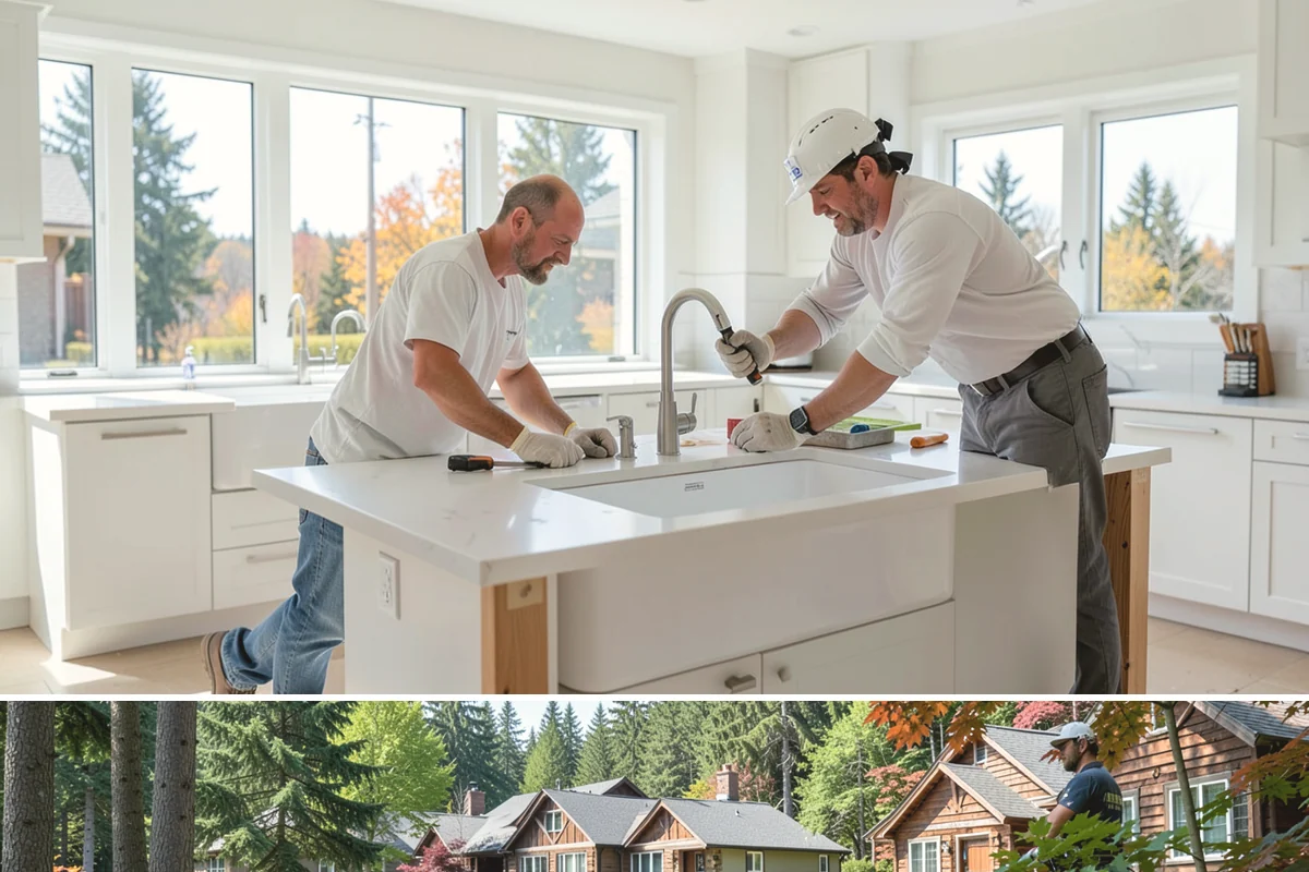 Custom Garage Door Installation in Edgewood, Pierce County, WA - Because custom doors are built to order, plan the lead time so installation lands in a dry stretch when possible.