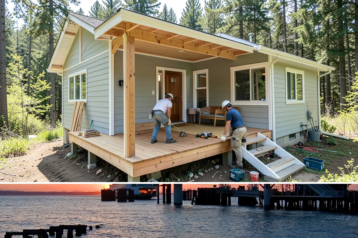 Custom Garage Door Installation in Edmonds, Snohomish County, WA - Because custom doors are built to order, plan the lead time so installation lands in a dry stretch when possible.