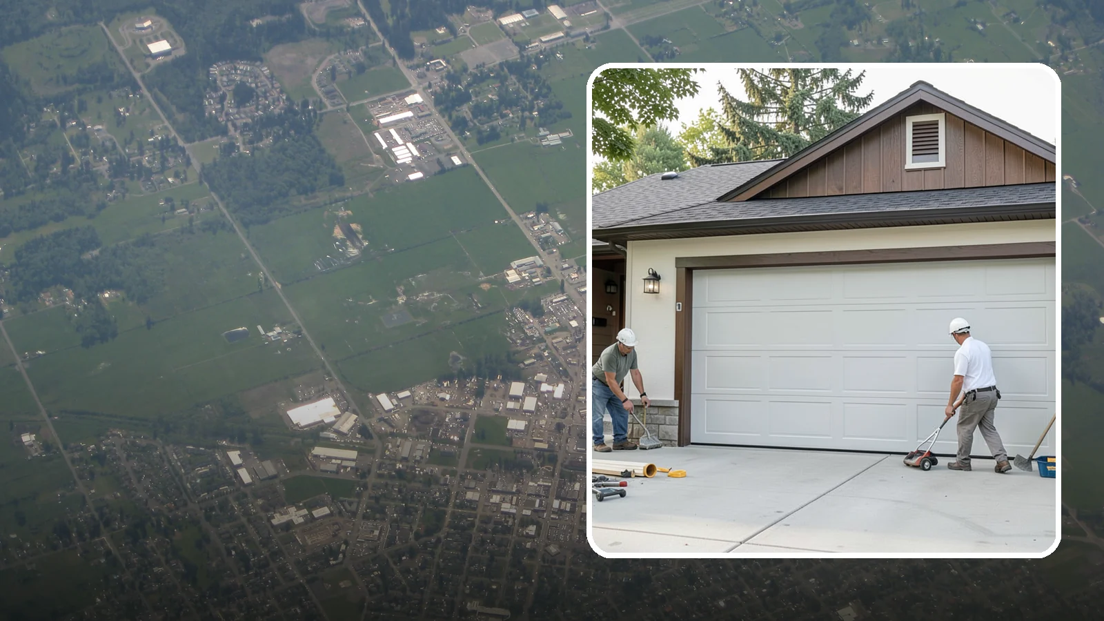 Custom Garage Door Installation in Enumclaw, King County, WA - Designing and installing a custom garage door built to your exact size, material, and style specifications.