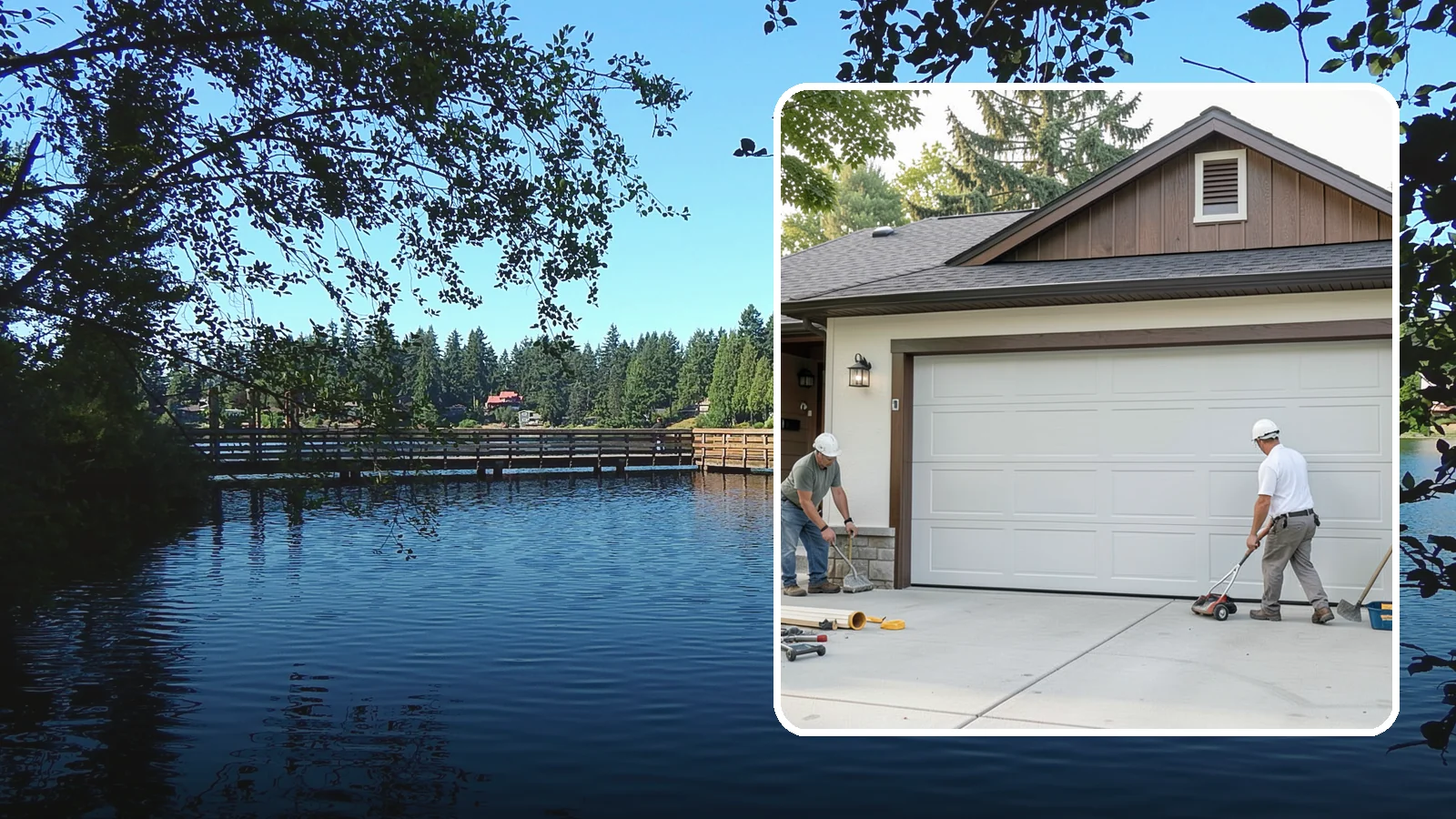 Custom Garage Door Installation in Federal Way, King County, WA - Designing and installing a custom garage door built to your exact size, material, and style specifications.