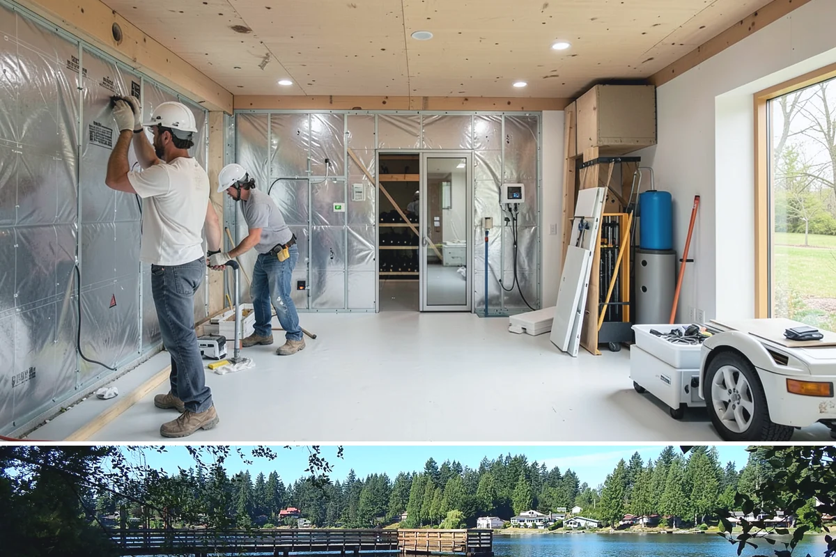 Custom Garage Door Installation in Federal Way, King County, WA - Because custom doors are built to order, plan the lead time so installation lands in a dry stretch when possible.