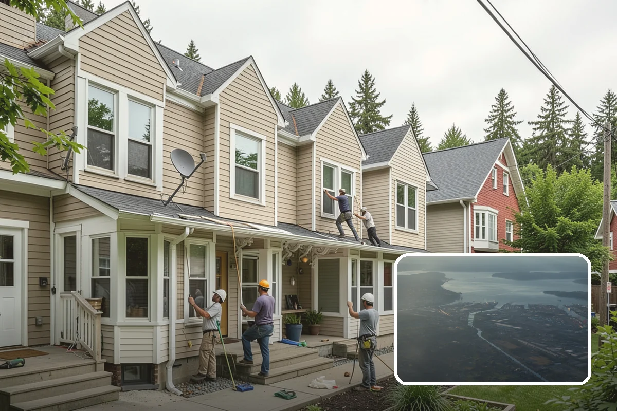 Custom Garage Door Installation in Fife, Pierce County, WA - Built to your exact size and style