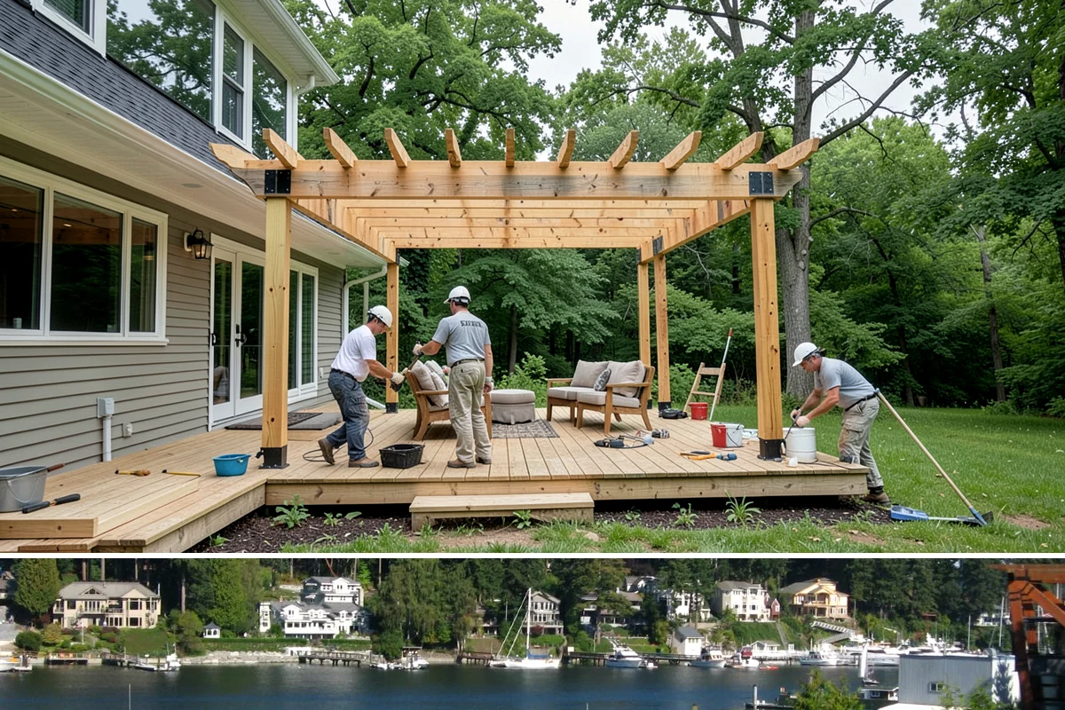 Custom Garage Door Installation in Gig Harbor, Pierce County, WA - Because custom doors are built to order, plan the lead time so installation lands in a dry stretch when possible.