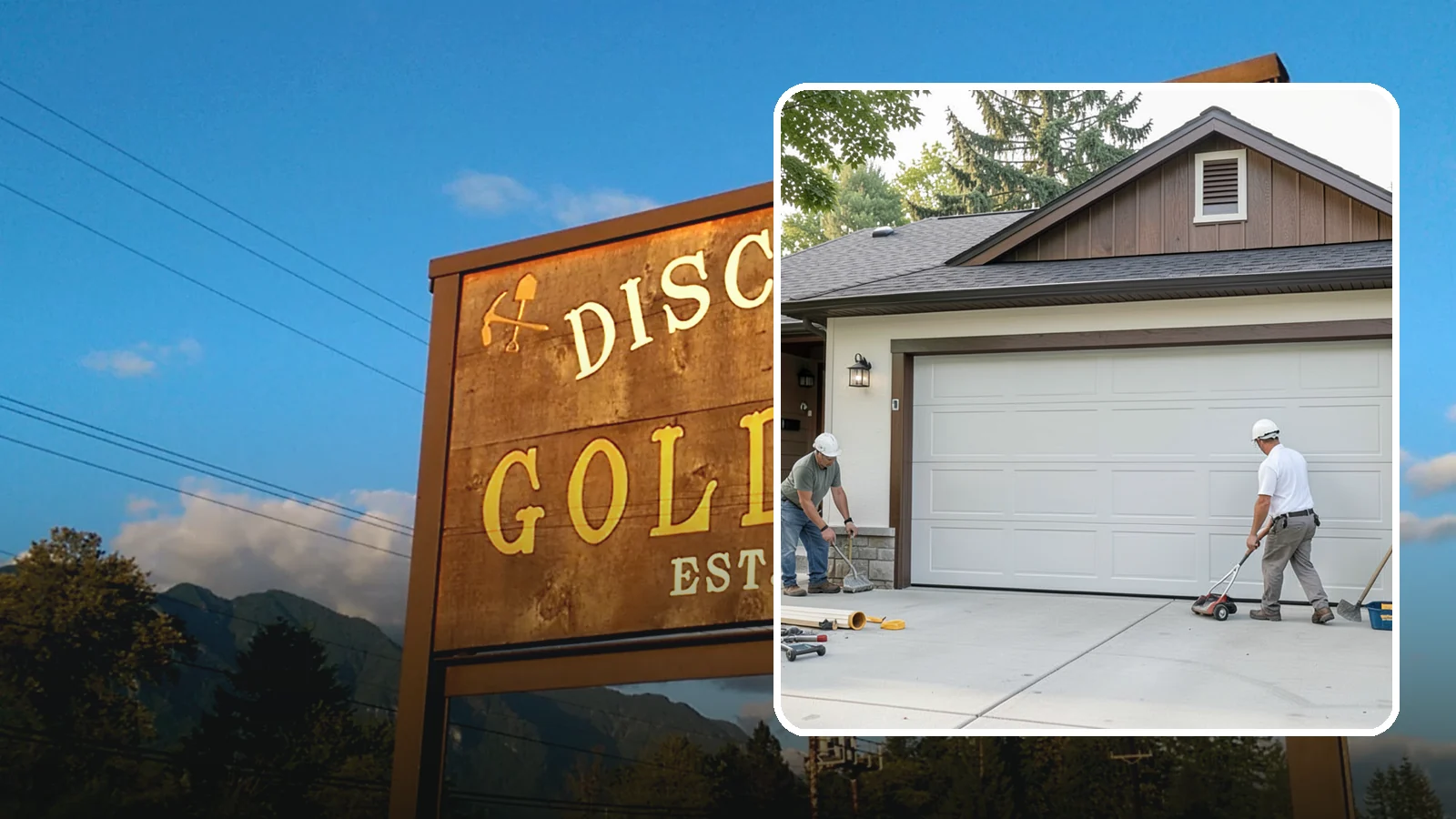 Custom Garage Door Installation in Gold Bar, Snohomish County, WA - Designing and installing a custom garage door built to your exact size, material, and style specifications.