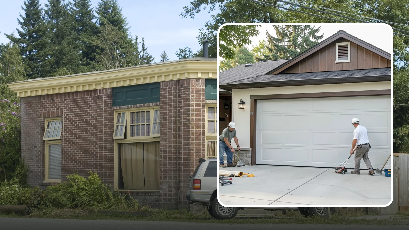 Custom Garage Door Installation in Hamilton, Skagit County, WA - Designing and installing a custom garage door built to your exact size, material, and style specifications.