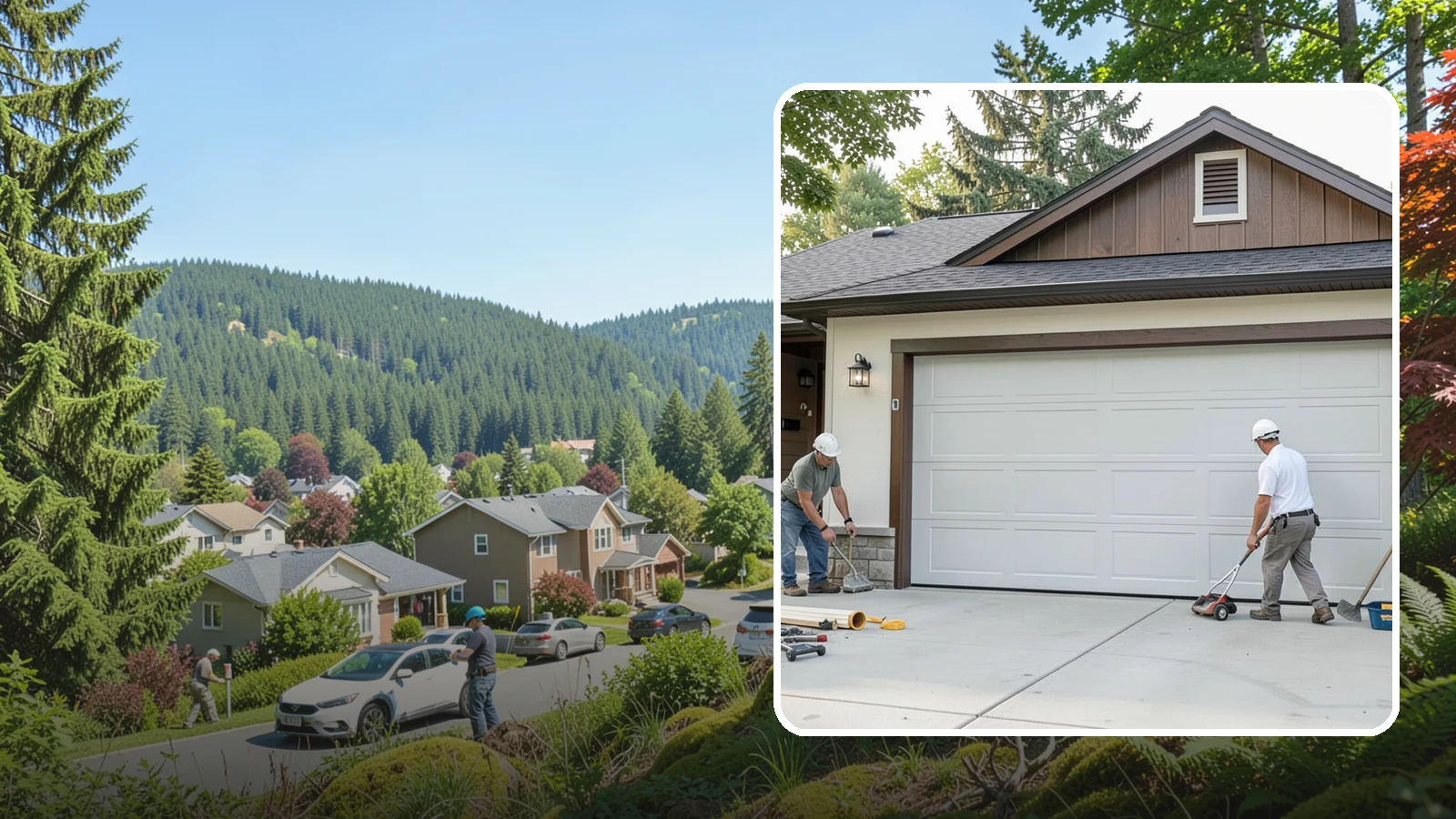 Custom Garage Door Installation in Index, Snohomish County, WA - Designing and installing a custom garage door built to your exact size, material, and style specifications.