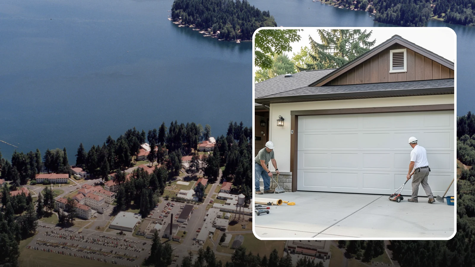 Custom Garage Door Installation in Lakewood, Pierce County, WA - Designing and installing a custom garage door built to your exact size, material, and style specifications.