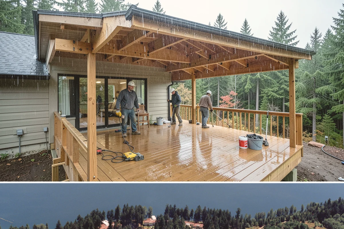 Custom Garage Door Installation in Lakewood, Pierce County, WA - Because custom doors are built to order, plan the lead time so installation lands in a dry stretch when possible.