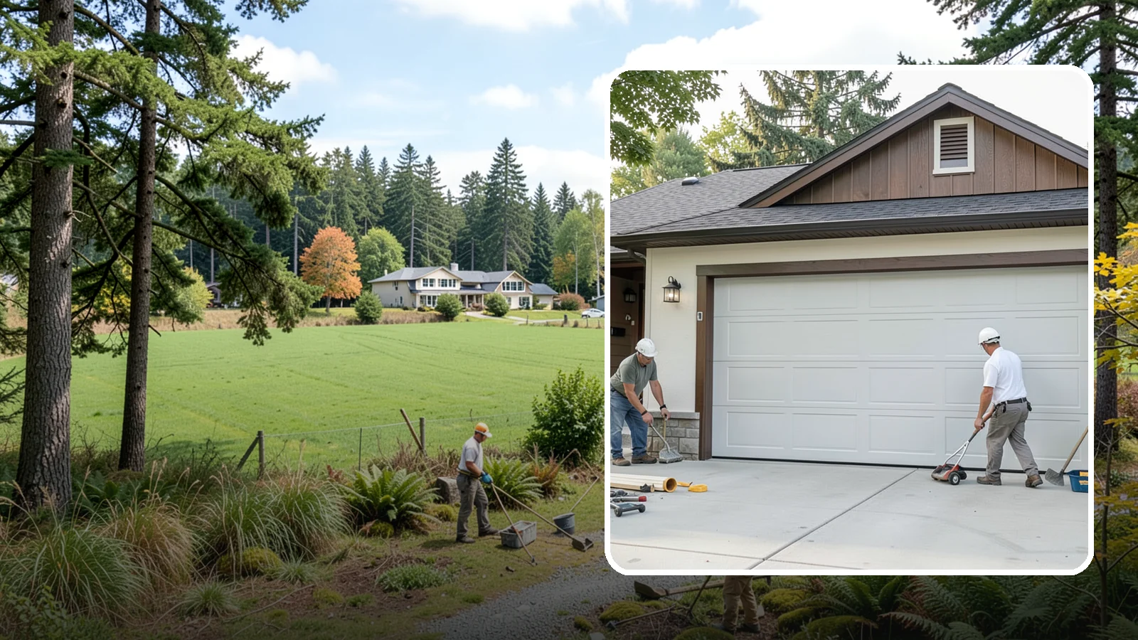 Custom Garage Door Installation in Lyman, Skagit County, WA - Designing and installing a custom garage door built to your exact size, material, and style specifications.