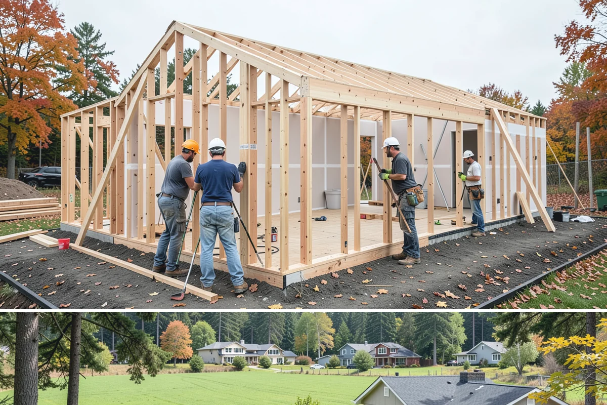 Custom Garage Door Installation in Lyman, Skagit County, WA - Because custom doors are built to order, plan the lead time so installation lands in a dry stretch when possible.