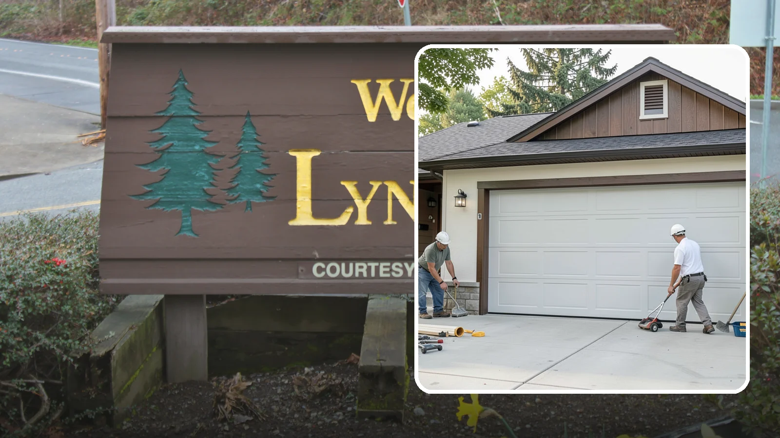 Custom Garage Door Installation in Lynnwood, Snohomish County, WA - Designing and installing a custom garage door built to your exact size, material, and style specifications.